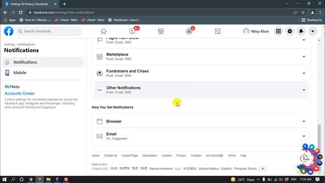 How to Stop Facebook Notifications in Gmail 2024 смотреть онлайн