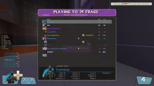 Open Fortress: Deathmatch Gameplay, DM_Overkill and DM_Watchtower (June 2nd, 2019) смотреть онлайн