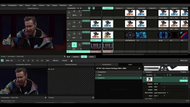 How to set advanced Camera Routing ? ? with Layer Router | Resolume Tricks - VJ Tips! смотреть онлайн