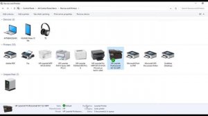 Installation of  HP LaserJet Pro M1132 MFP Driver on Windows10 64bit