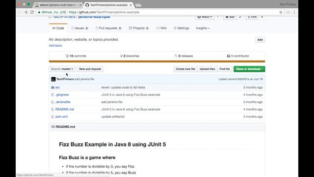 Multi Branch Pipeline Job using Jenkins | Tech Primers смотреть онлайн