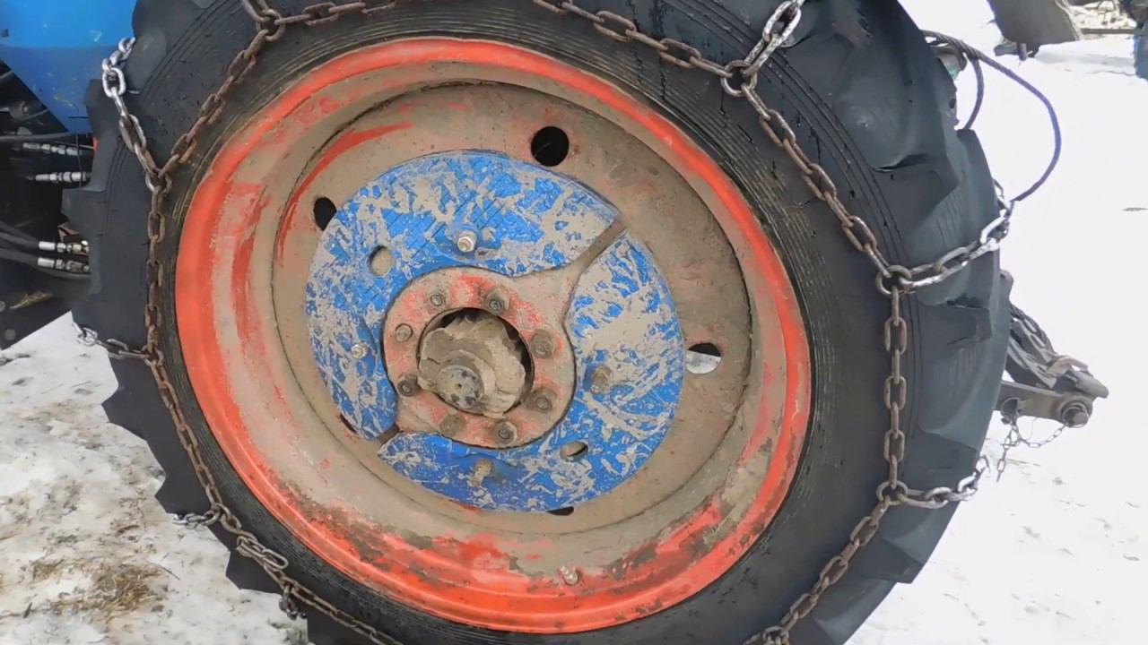 Цепи противоскольжения на МТЗ 80 зима 2019г.А какие у вас??? смотреть онлайн