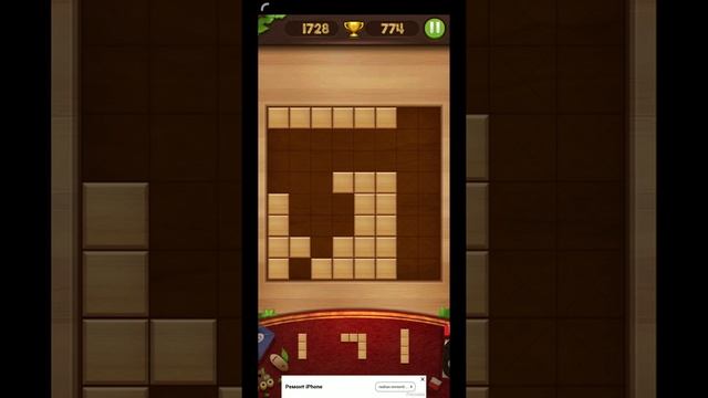Wood Block Puzzle. Максимум сколько очков набрал ты? смотреть онлайн