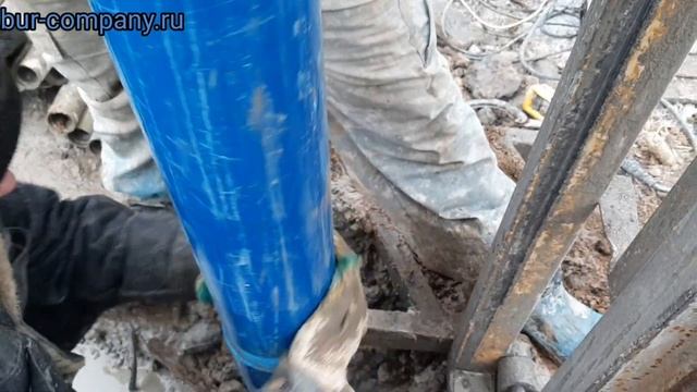 скважина в руинах, известняк