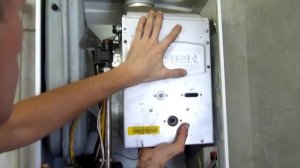 Разборка котла и очистка теплообменника Navien Ace 13K