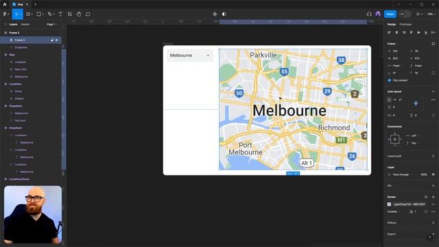 Building Interactive Maps in Figma with Variable's смотреть онлайн