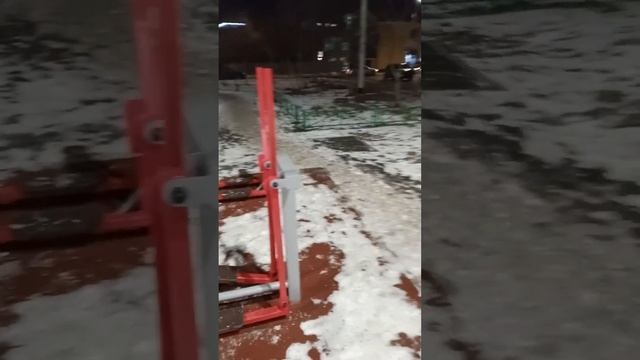 Установили новую спортивную площадку. 14.11.2023. Иркутск. смотреть онлайн
