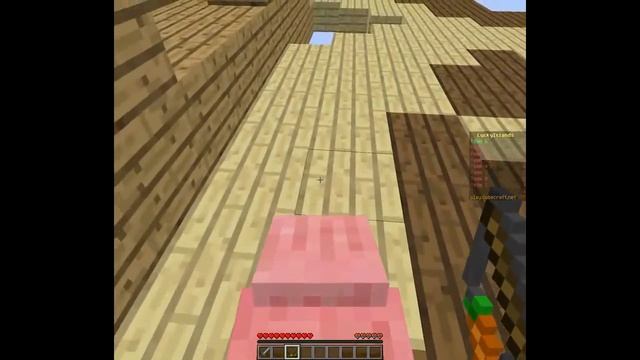 Скайварс с лаки блоками на сервере кубикрафт. смотреть онлайн