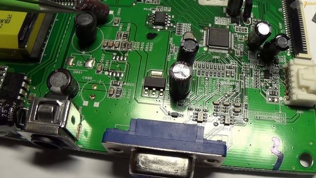 Ремонт монитора LG FLATRON W1943C PF. Не включается смотреть онлайн