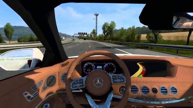 ETS2 1.41 Mercedes-Maybach S650 ★ Über 280km/h Auf Der Autobahn [1862] EURO TRUCK SIMULATOR 2