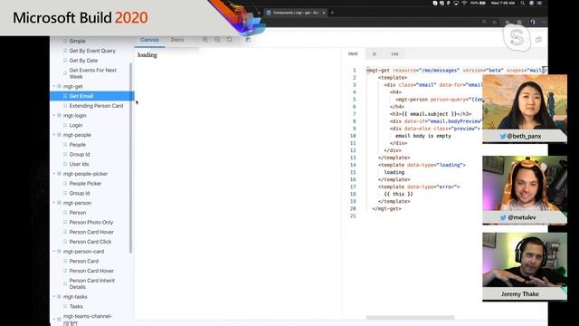 MS Build 03 - Building out the react app with Microsoft Graph Toolkit смотреть онлайн