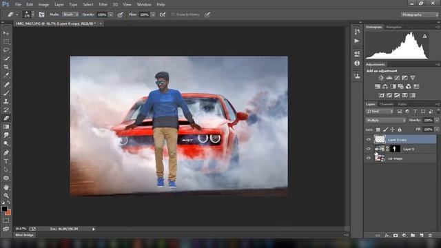Photoshop manipulation Tutorial For beginners | quick & Easy Method смотреть онлайн