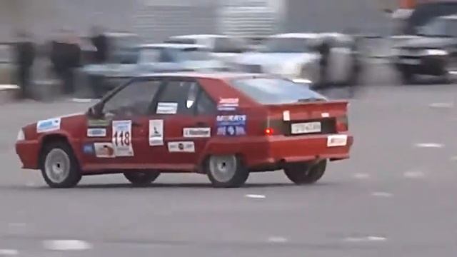 Ралли 'Дружба' 2010 Лоск Красный Citroen Непрохождение смотреть онлайн
