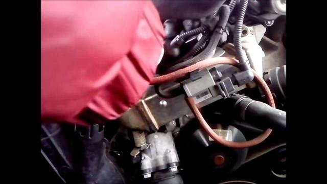 BMW E91 130kw N47 20A .Чистка клапана ЕГР(EGR)и датчик давления наддува. смотреть онлайн