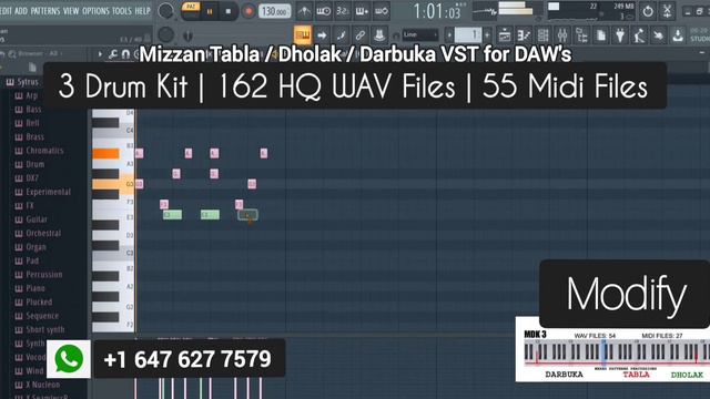 Tabla VST - Dholak VST - Darbuka VST for KONTAKT LIBRARY - Afghan - Indian - Iranian - Arabic смотреть онлайн