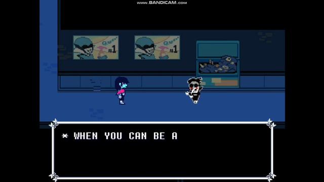 Deltarune прохождение глава 2 часть 6 Крис! Возьми Банан! смотреть онлайн