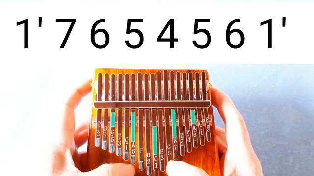 Fly Me To The Moon (Kalimba Easy Tabs/Tutorial/Play-Along) 【Kalimba Cover】 смотреть онлайн