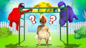 SCP 173 ИЩЕТ НАС! СНЫКАЛИСЬ В САМОЙ ТОПОВОЙ НЫЧКЕ! ПРЯТКИ АМОНГ АС ПРОТИВ SCP В HUMAN FALL FLAT