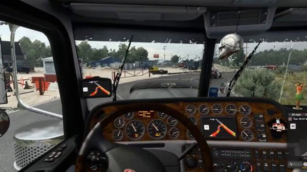 American Truck Simulator ATS - Ultrawide POV 21:9 - Midweek Stream - Level 21