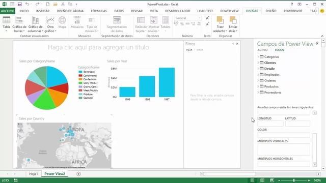 Power View Demostración2: Creacionde Una Hoja de Power View смотреть онлайн