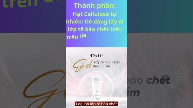 Gel tẩy tế bào chết dưỡng ẩm Clean Solutions Peeling Magic +Dr.Lee #4. #shorts