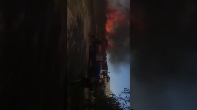 Деревня Уза... Пожар на лесопилке смотреть онлайн