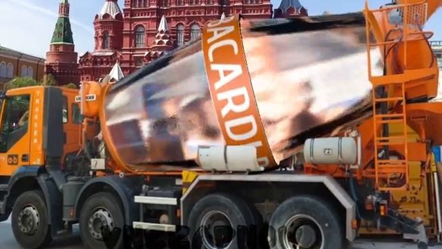 meanwhile in Moscow Бетономешалка с ромом на Красной площади смотреть онлайн