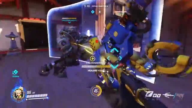 Overwatch: Mercy epic game, Huge Rez. Heroes never die. смотреть онлайн