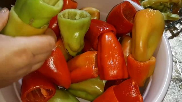 Как правильно заморозить перец ?? смотреть онлайн