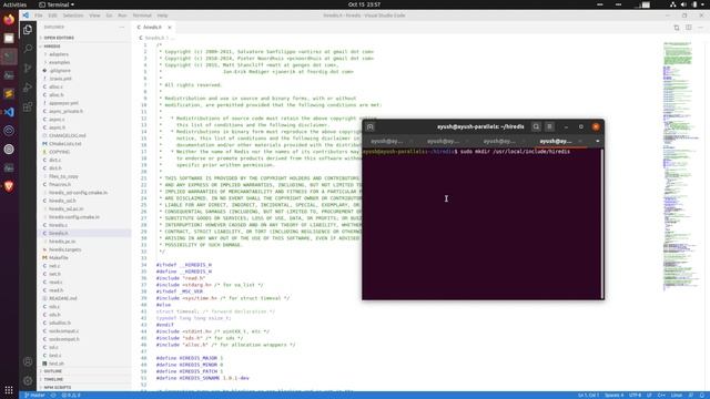 Getting started with hiredis - Redis and C language | hiredis setup ubuntu смотреть онлайн