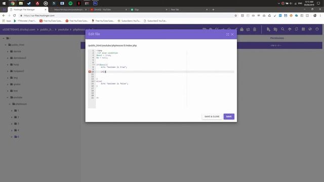 PHP Tutorial .feat Drick Qi - #5 If Condition (with BOOL & NULL) смотреть онлайн