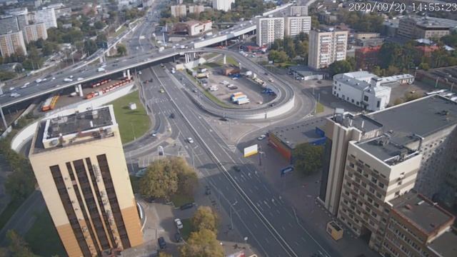 Москва - Нижегородская улица - веб камера 20.09.2020, 11:56
