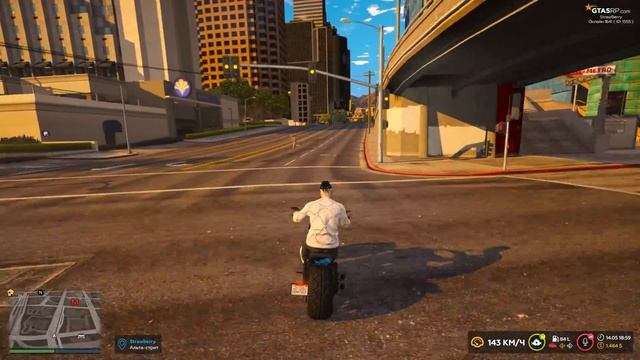 ДЕНЬ КАРДИНАЛЬНЫХ ИЗМЕНЕНИЙ▬ Новый Байк,Внешность и Татуировки ▍GTA 5 RP Strawberry смотреть онлайн