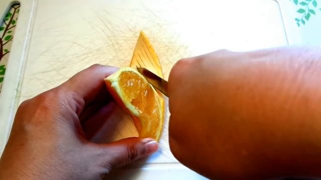 ART IN ORANGE - FRUITS CARVING & HOW TO MAKE ORANGE GARNISH DESIGN смотреть онлайн