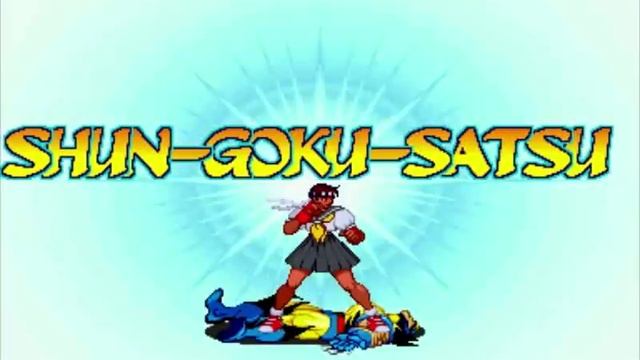 Marvel Super Heroes vs Street Fighter All Super Combos смотреть онлайн