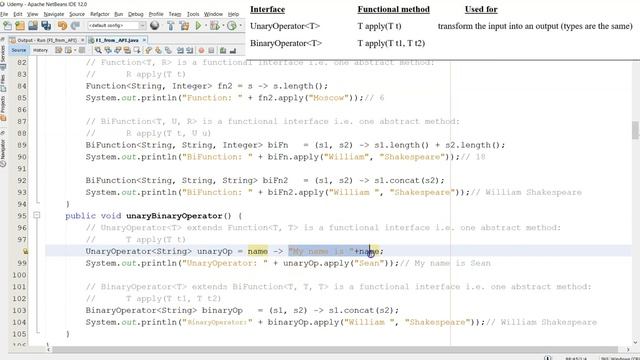 Java Lambdas Tutorials - Part 8 - UnaryOperator and BinaryOperator смотреть онлайн