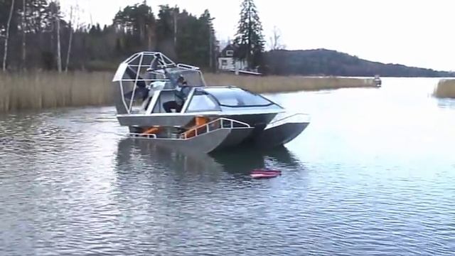 Airboat In Water