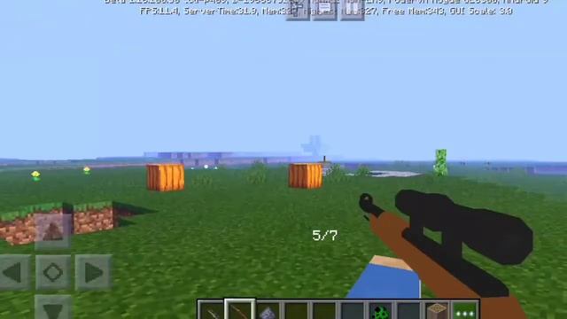 Мод на 3д оружие в майнкрафт пе! + ссылка смотреть онлайн