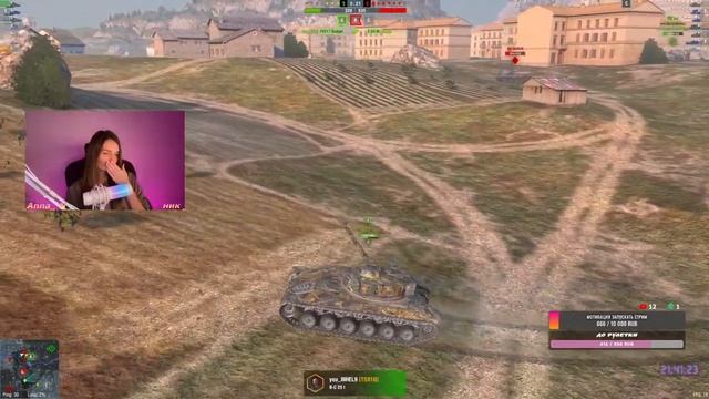 Танки Blitz/Девочка в рандоме/Взводный стрим) смотреть онлайн