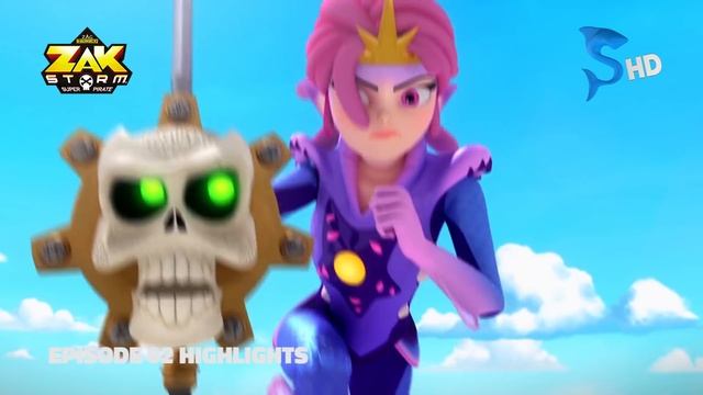ZAK STORM | URDU DUBBING | EPISODE 02 HIGHLIGHTS | @KidsZonePakistan смотреть онлайн