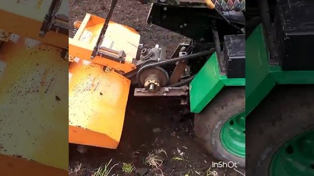 фрезеровка мини трактором смотреть онлайн