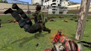 Garry's Mod шок нпс ожили и начали драться