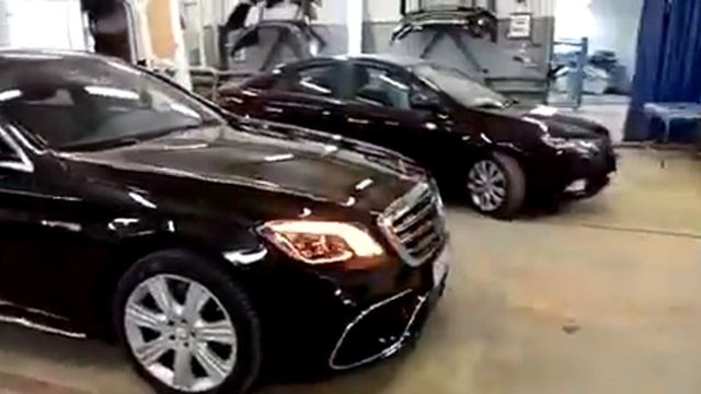 Рестайлинг мерседес w222 смотреть онлайн