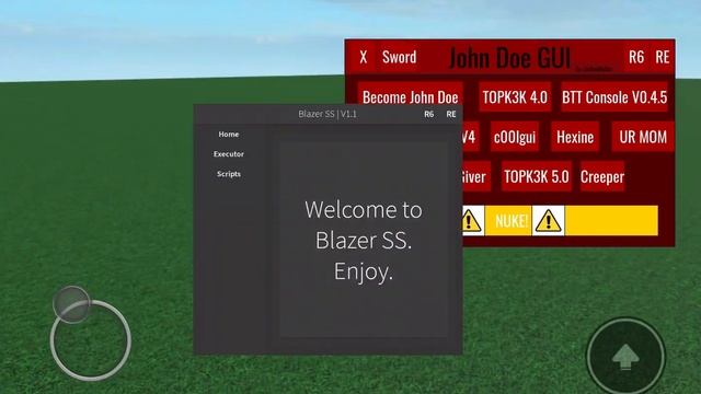 Roblox require script (John Doe gui) смотреть онлайн