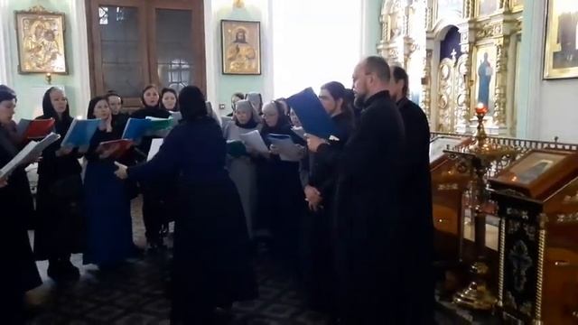 Великий покаянный канон Андрея Критского. Песнь 1 2021 03 18 смотреть онлайн