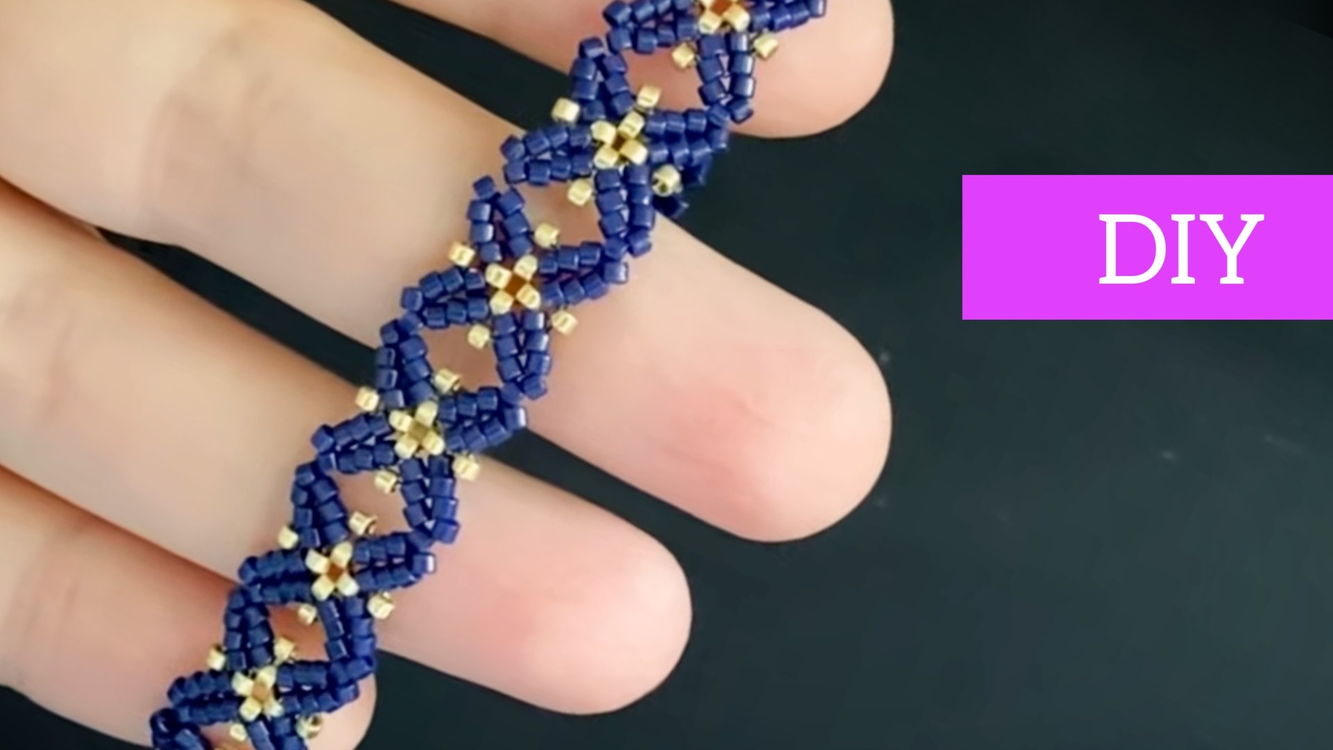 Бисероплетение * ажурный браслет из бисера, мастер-класс смотреть онлайн