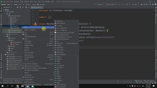 1 qism RestApi Get смотреть онлайн