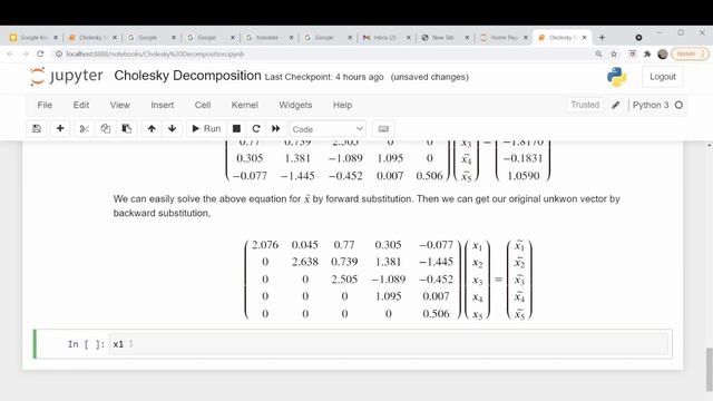 Cholesky Decomposition and Its Applications in Python смотреть онлайн
