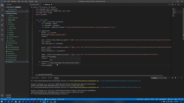 Making Of Twitter Bot to Increase Followers by Randomly Liking Posts | Selenium Tutorial 24.0 смотреть онлайн
