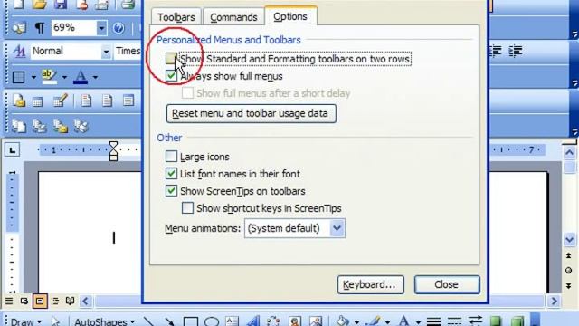 Word 2003 Tutorial Changing Toolbar & Menu Bar Options Microsoft Office Training Lesson 30.1 смотреть онлайн
